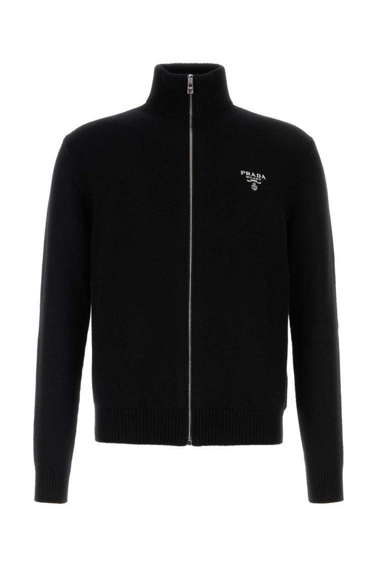 Black Cashmere Cardigan 1