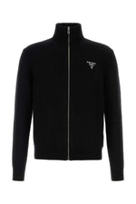 Black Cashmere Cardigan 1