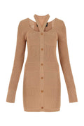 Biscuit mesh mini dress  1