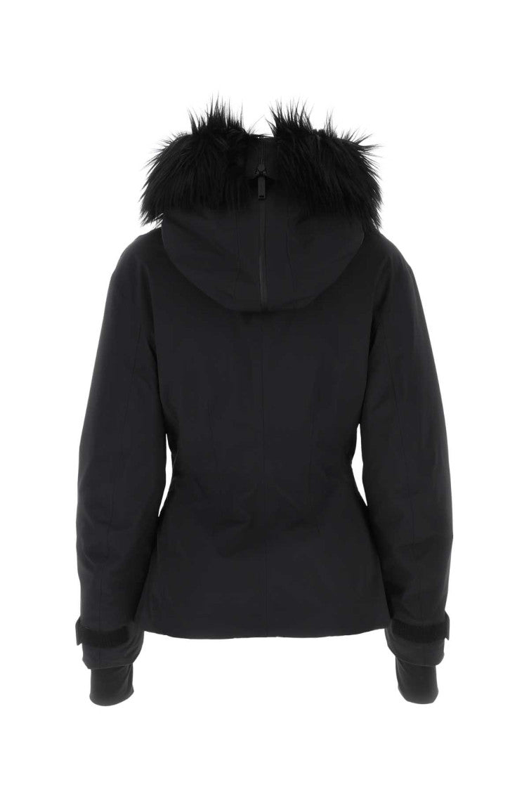 Black Re-Nylon ski jacket 2
