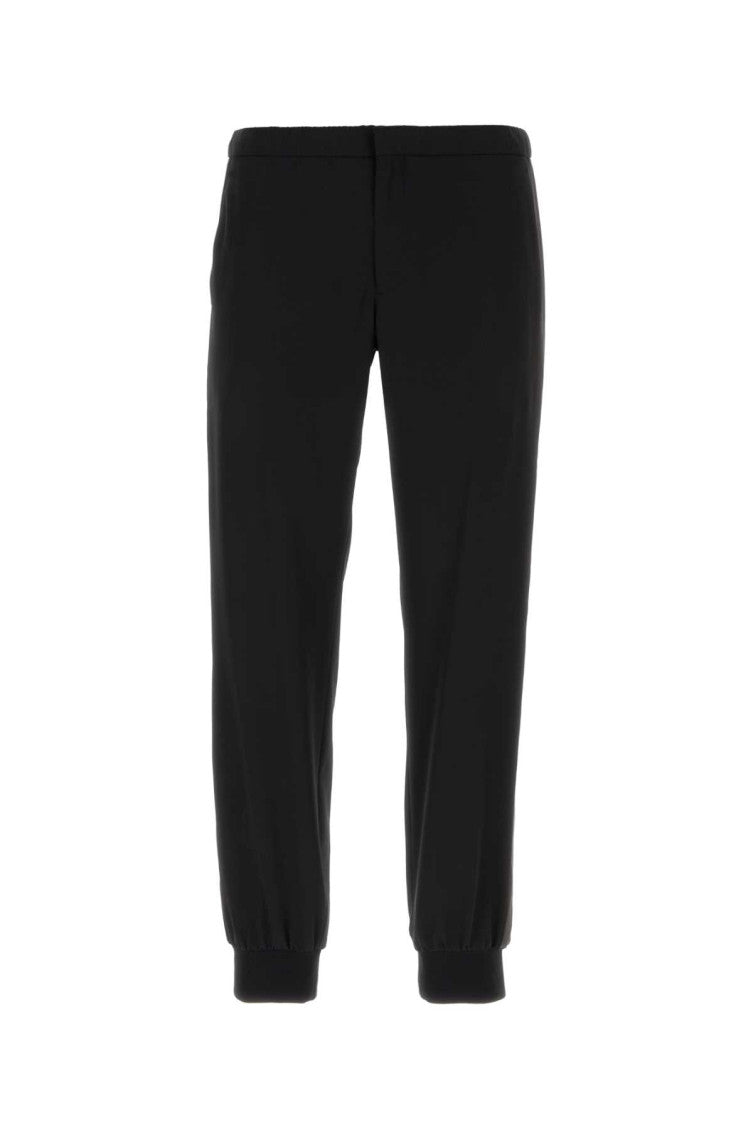 Black gabardine pant 1