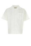 White Embroidered Poplin Shirt 1