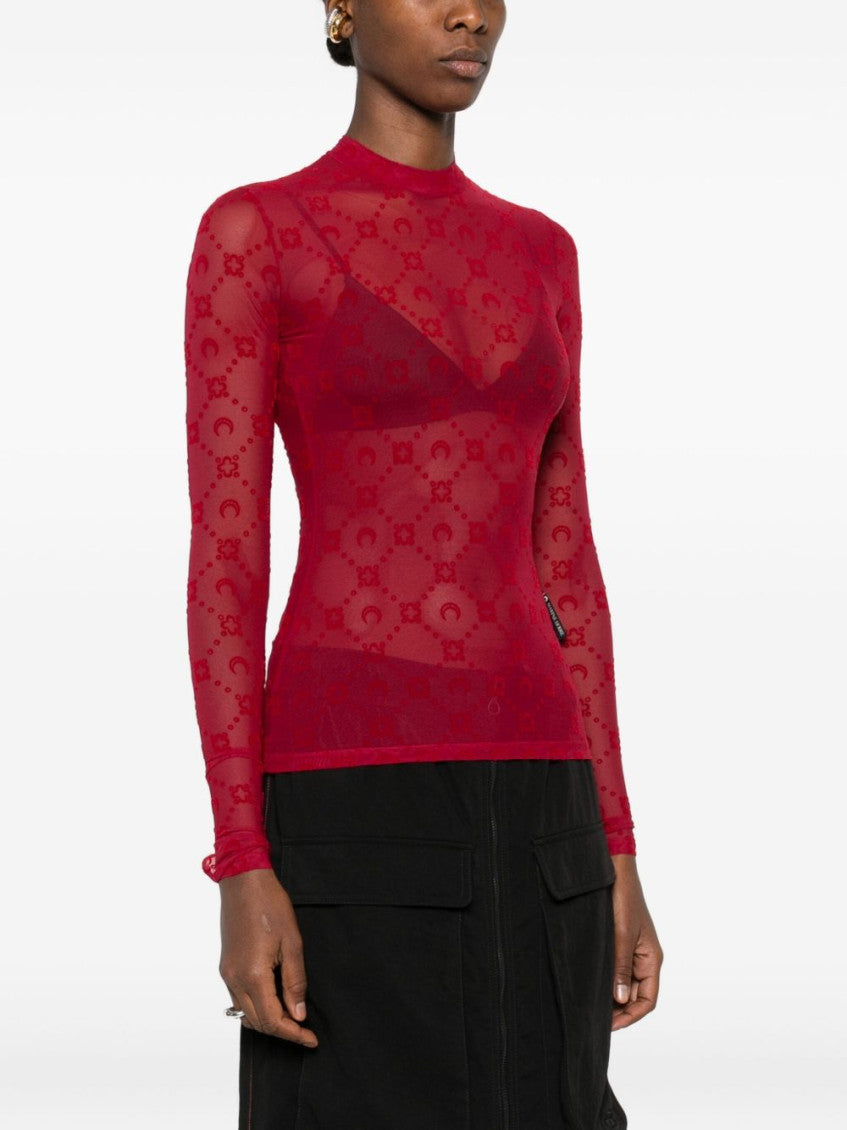 Red Monogram Top 3