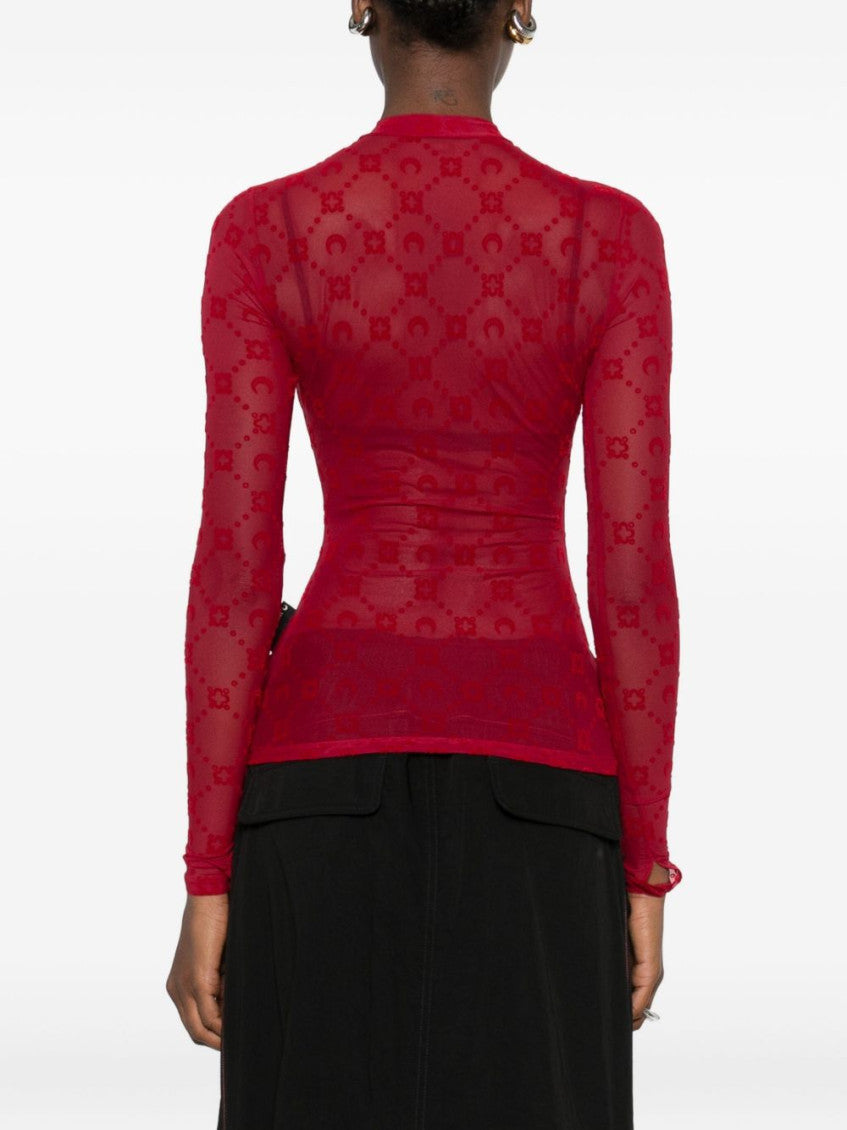 Red Monogram Top 4