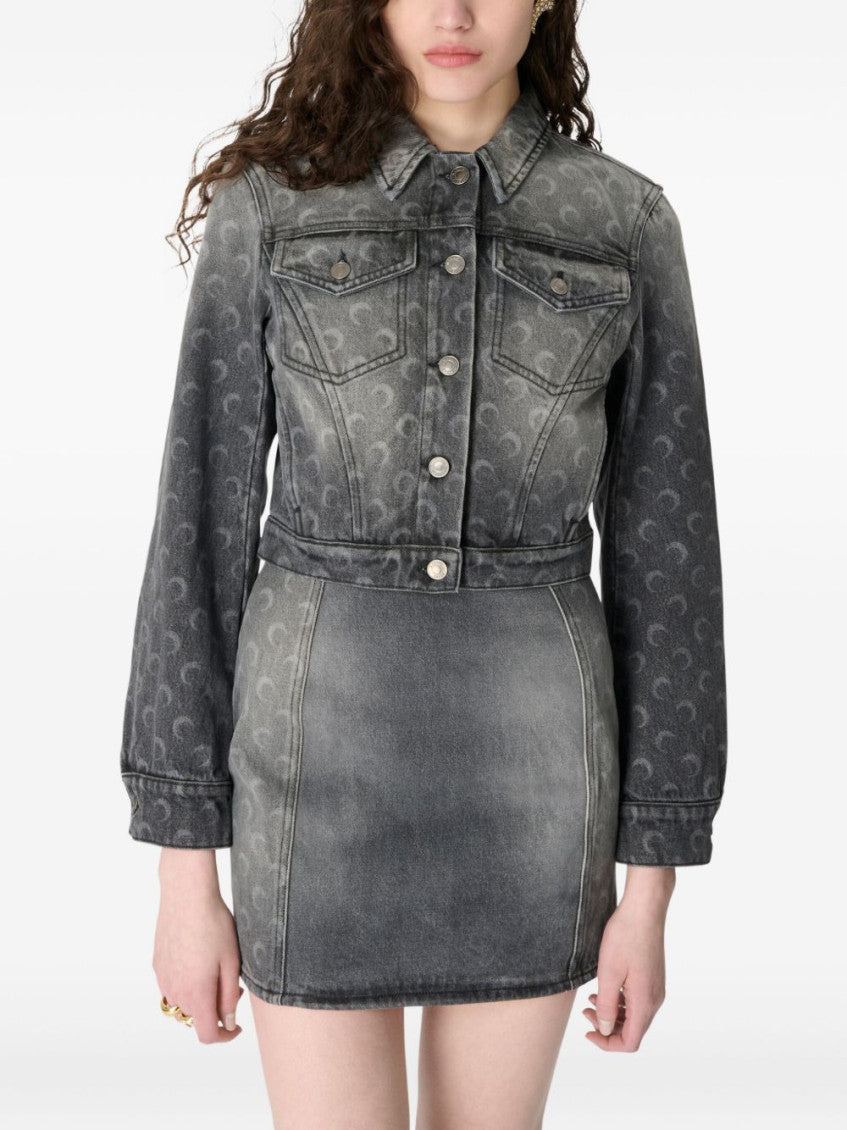Grey Moon Denim Jacket 2