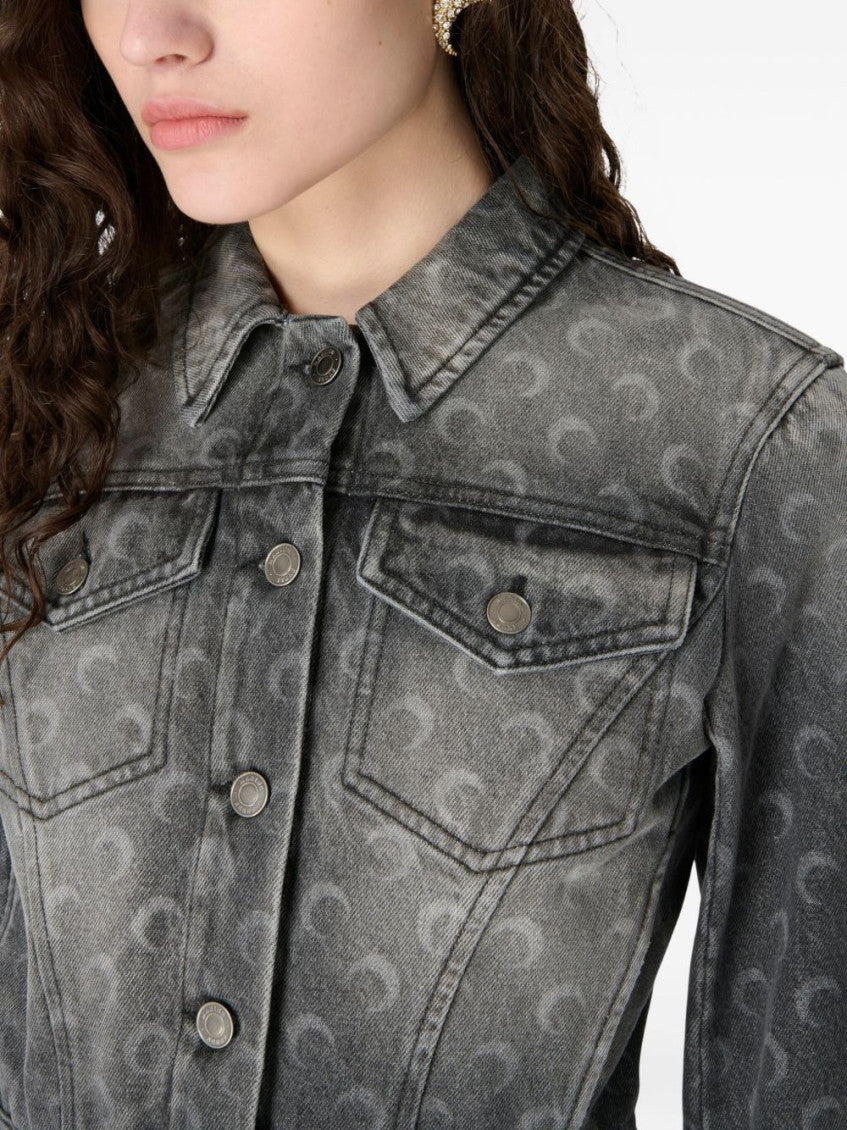 Grey Moon Denim Jacket 4