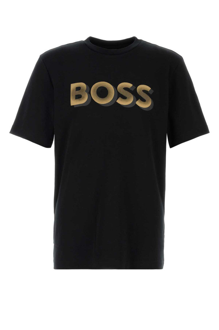 Black Cotton T-Shirt 1