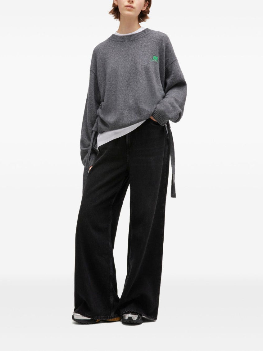 Grey Crew-neck Sweater 2
