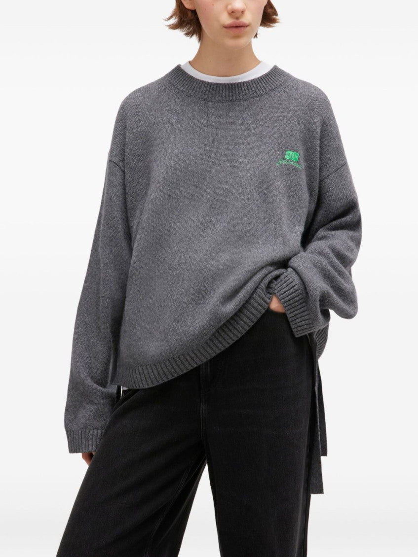 Grey Crew-neck Sweater 3