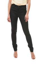 Black Skinny Mid Rise Jeans 1