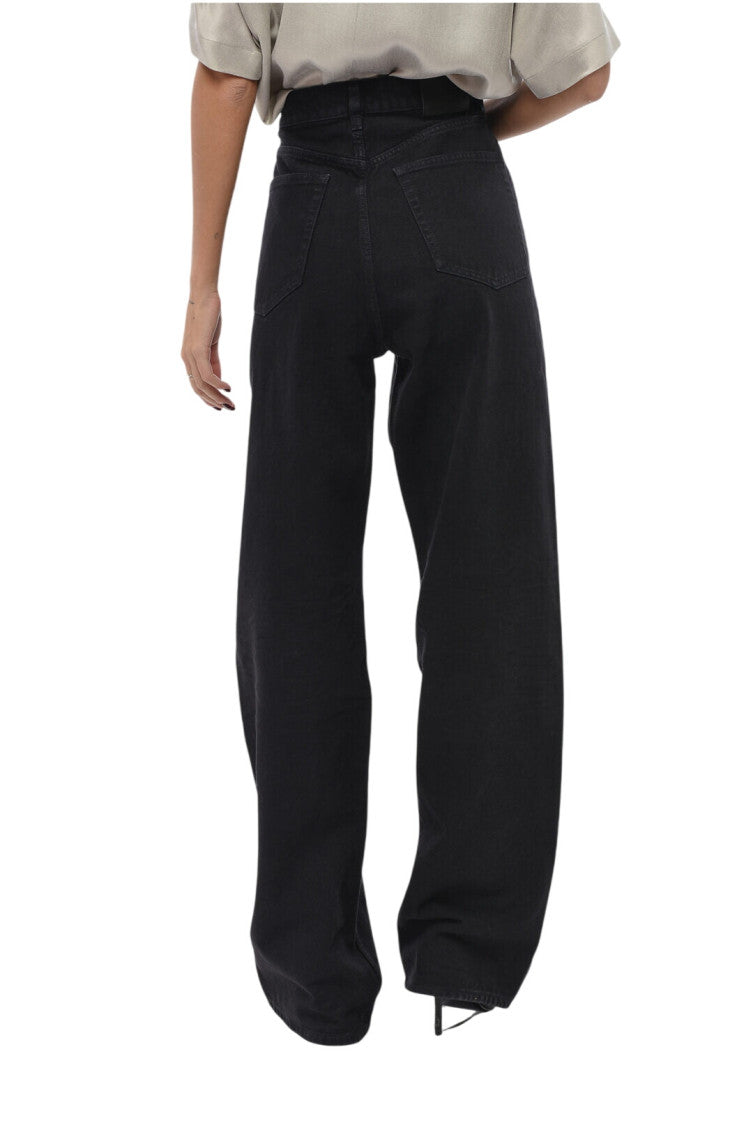 Black High Rise Jeans 2