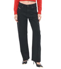 Black Mid Rise Jeans 1