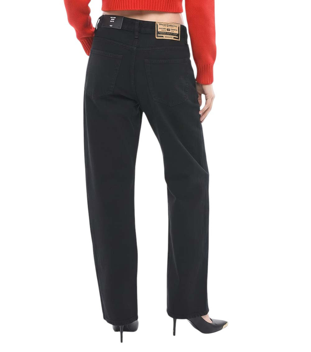 Black Mid Rise Jeans 2