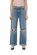 Blue High Rise Jeans 1