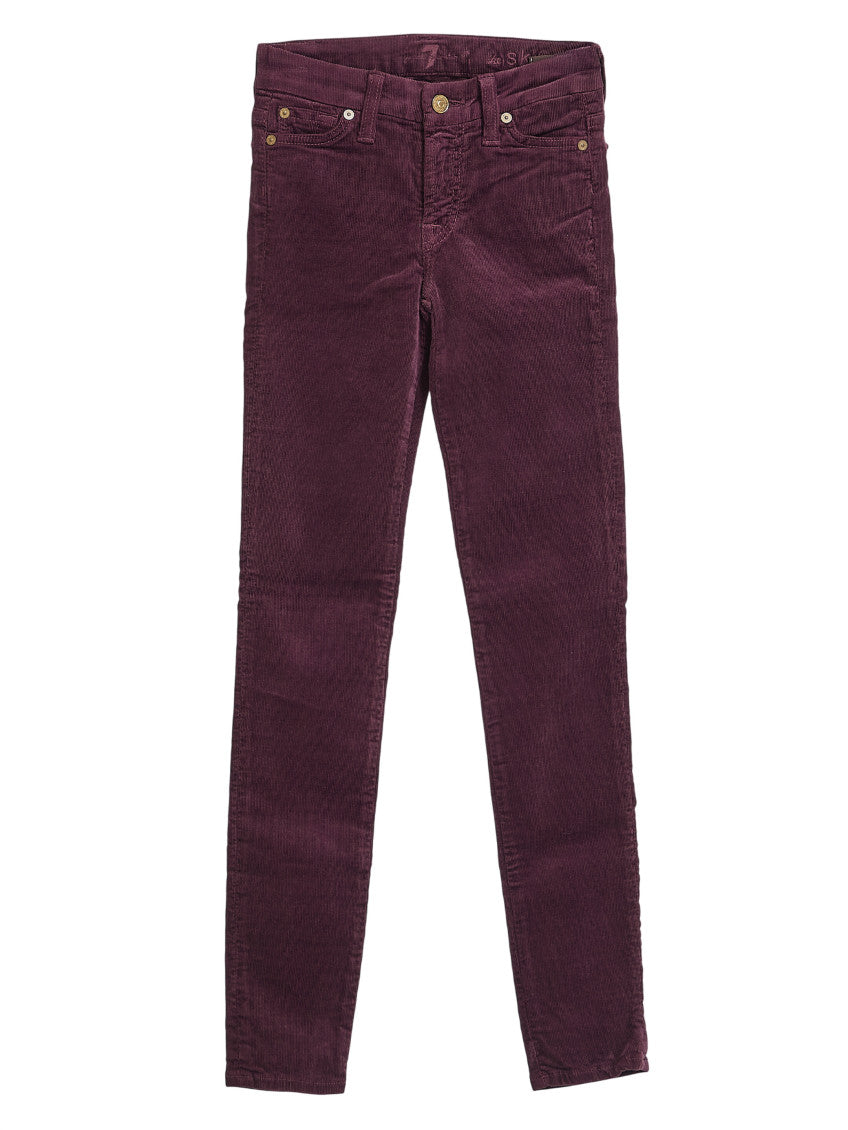 Dark Purple Low Rise Jeans 1