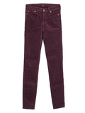 Dark Purple Low Rise Jeans 1