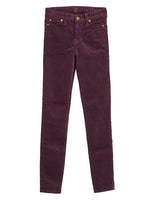 Dark Purple Low Rise Jeans 1