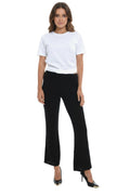 Black Flat Front Pants 1