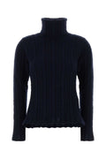 Dark Blue Turtle Neck Sweater 1