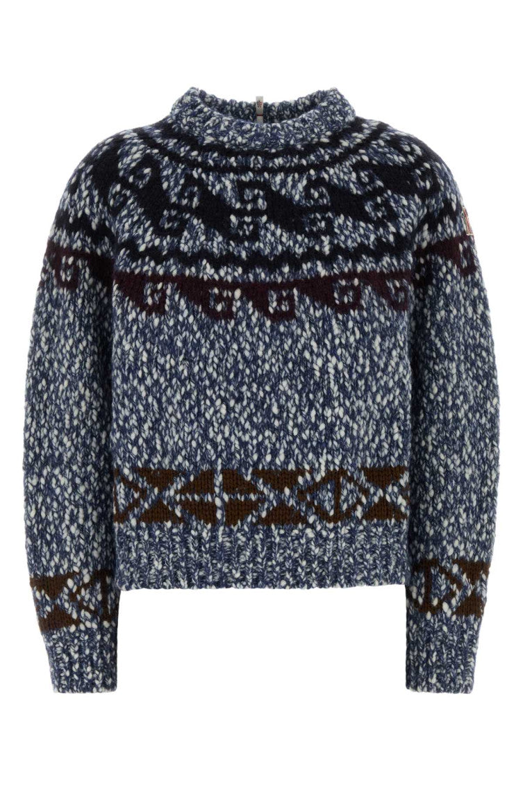 Light Blue Crew Neck Sweater 1
