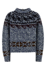Light Blue Crew Neck Sweater 1