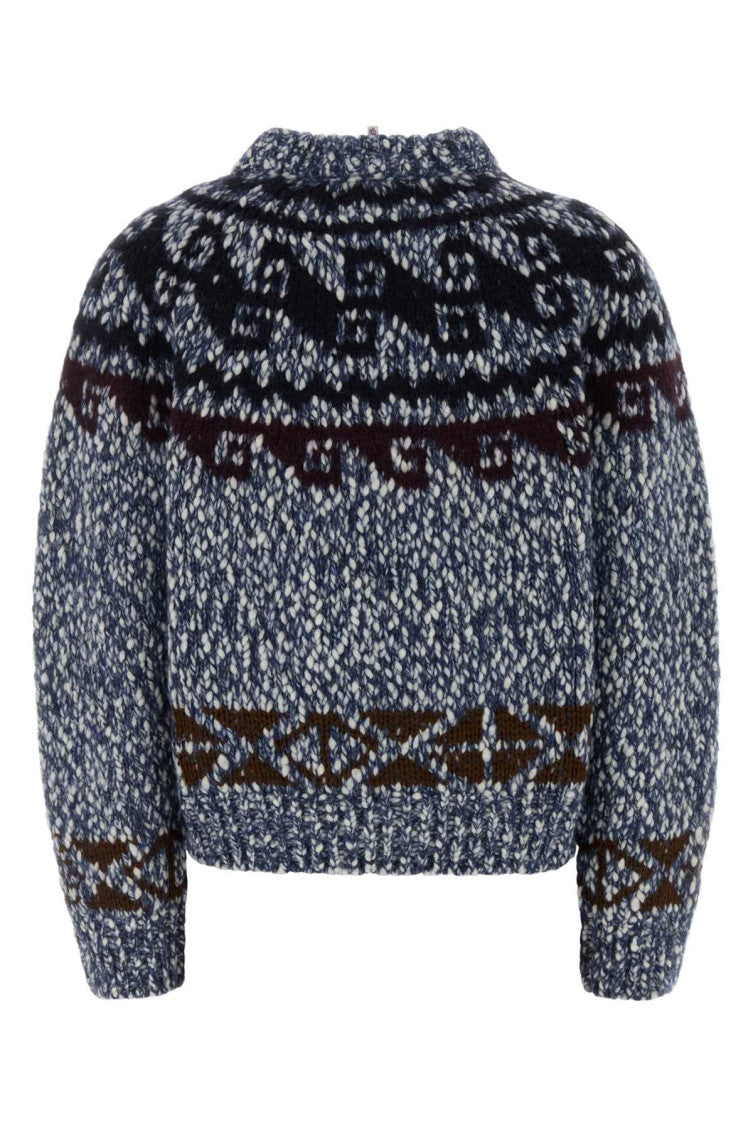 Light Blue Crew Neck Sweater 2