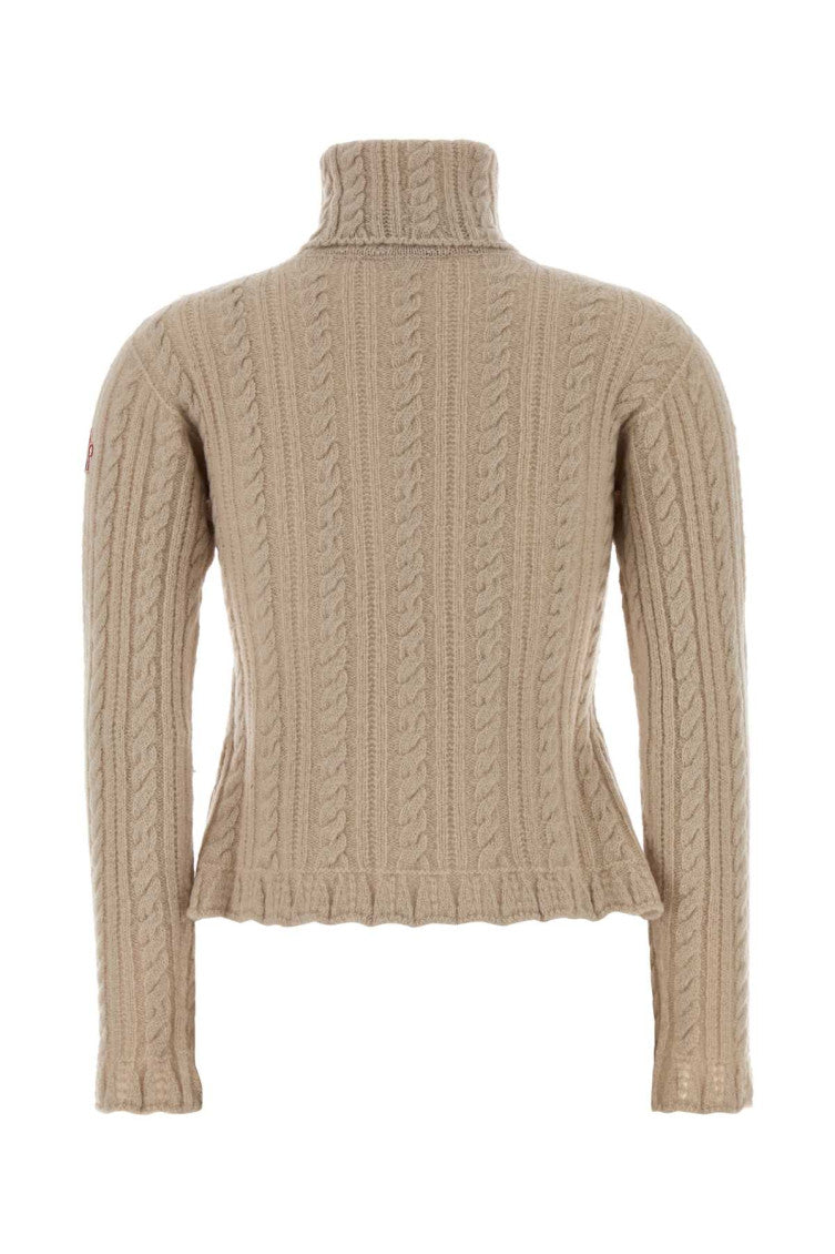 Beige Turtle Neck Sweater 2
