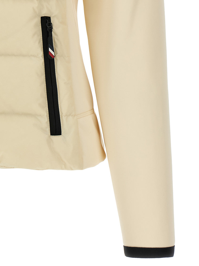 Beige Solid Hood Sweater 4