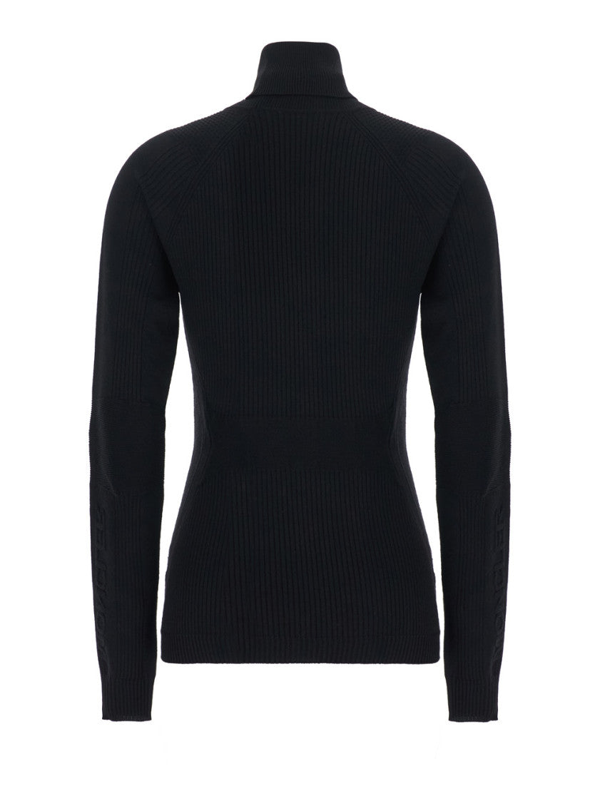 Black Turtle Neck Sweater 2