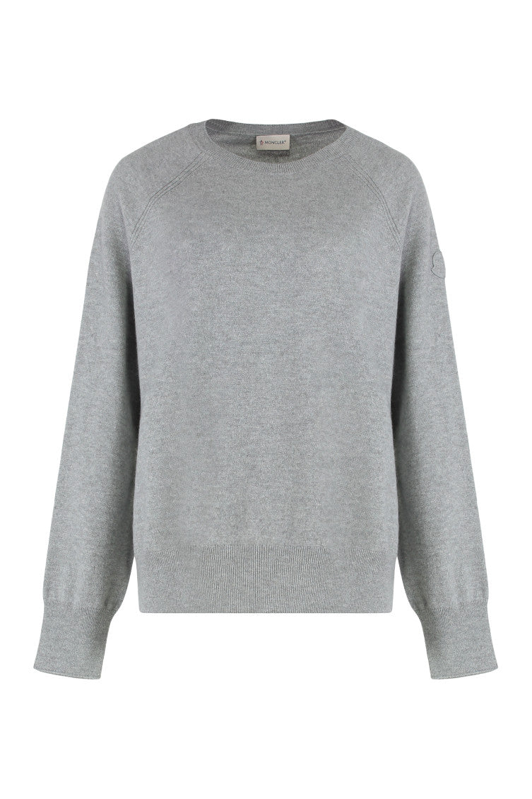 Grey Crew Neck Sweater 1