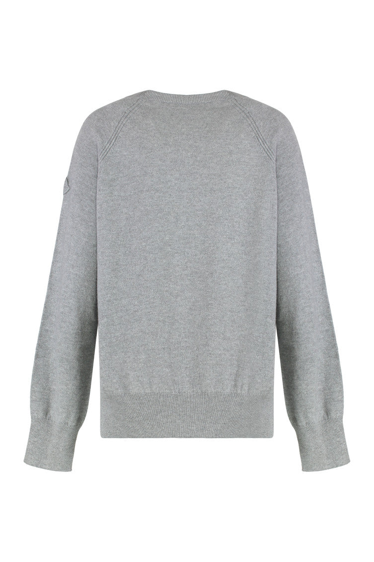 Grey Crew Neck Sweater 2