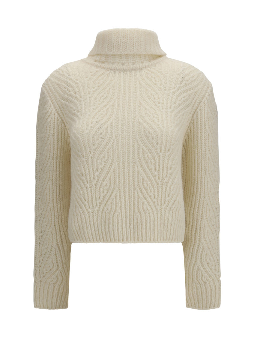 Beige Turtle Neck Sweater 1