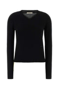 Black Round Neck Sweater 1