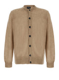 Beige Button-Up Cardigan 1