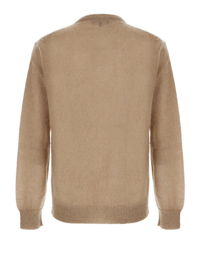 Beige Button-Up Cardigan 2