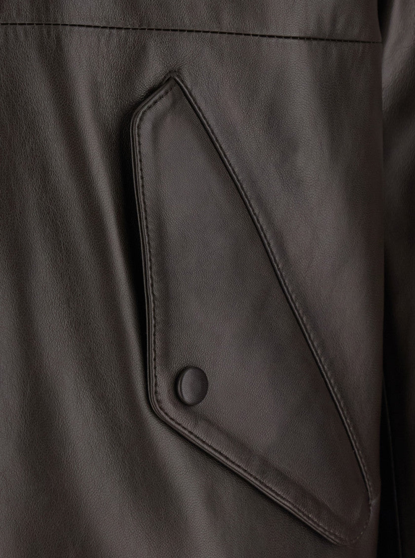 Dark Brown Relaxed Jacket 3