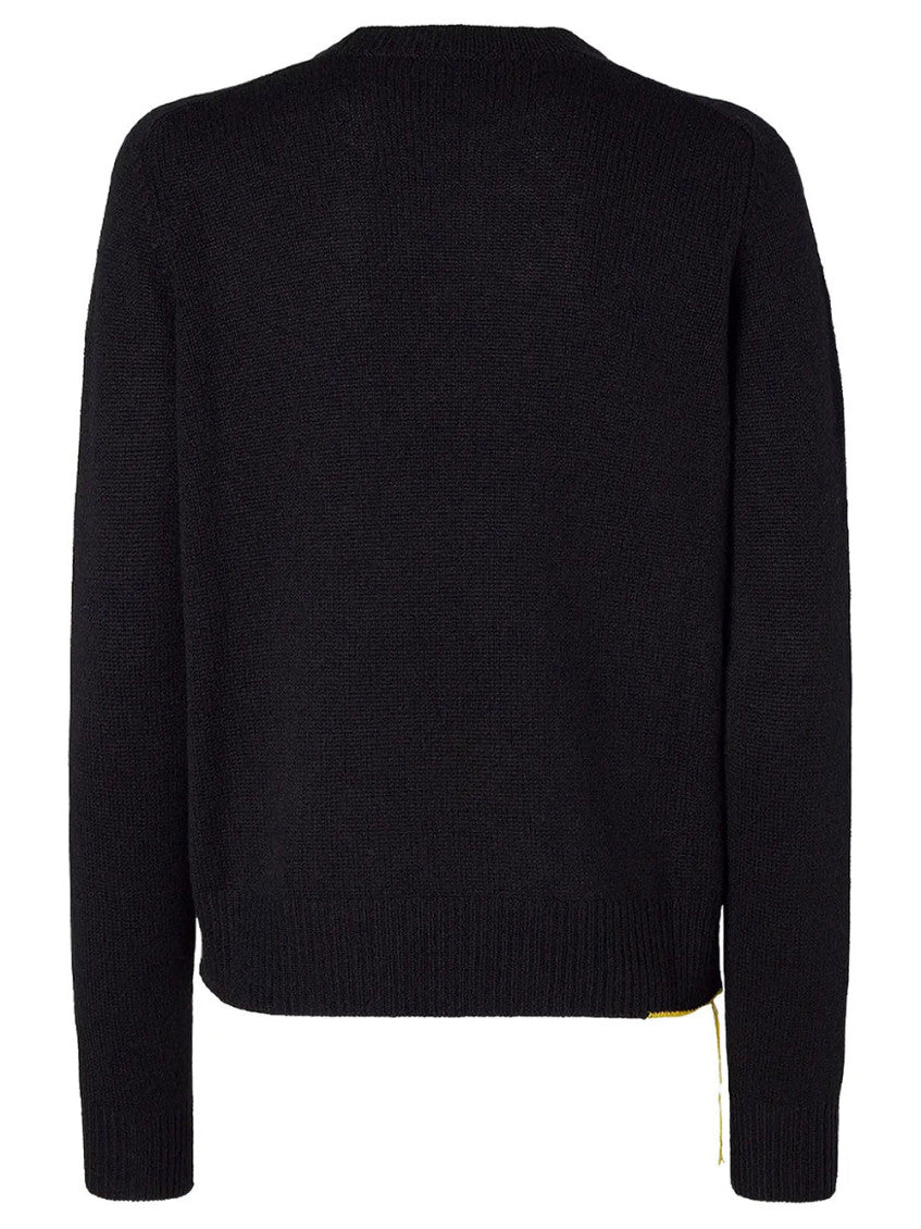 Black Crew Neck Sweater 2