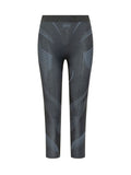 Black Slim Elasticated Pants 1
