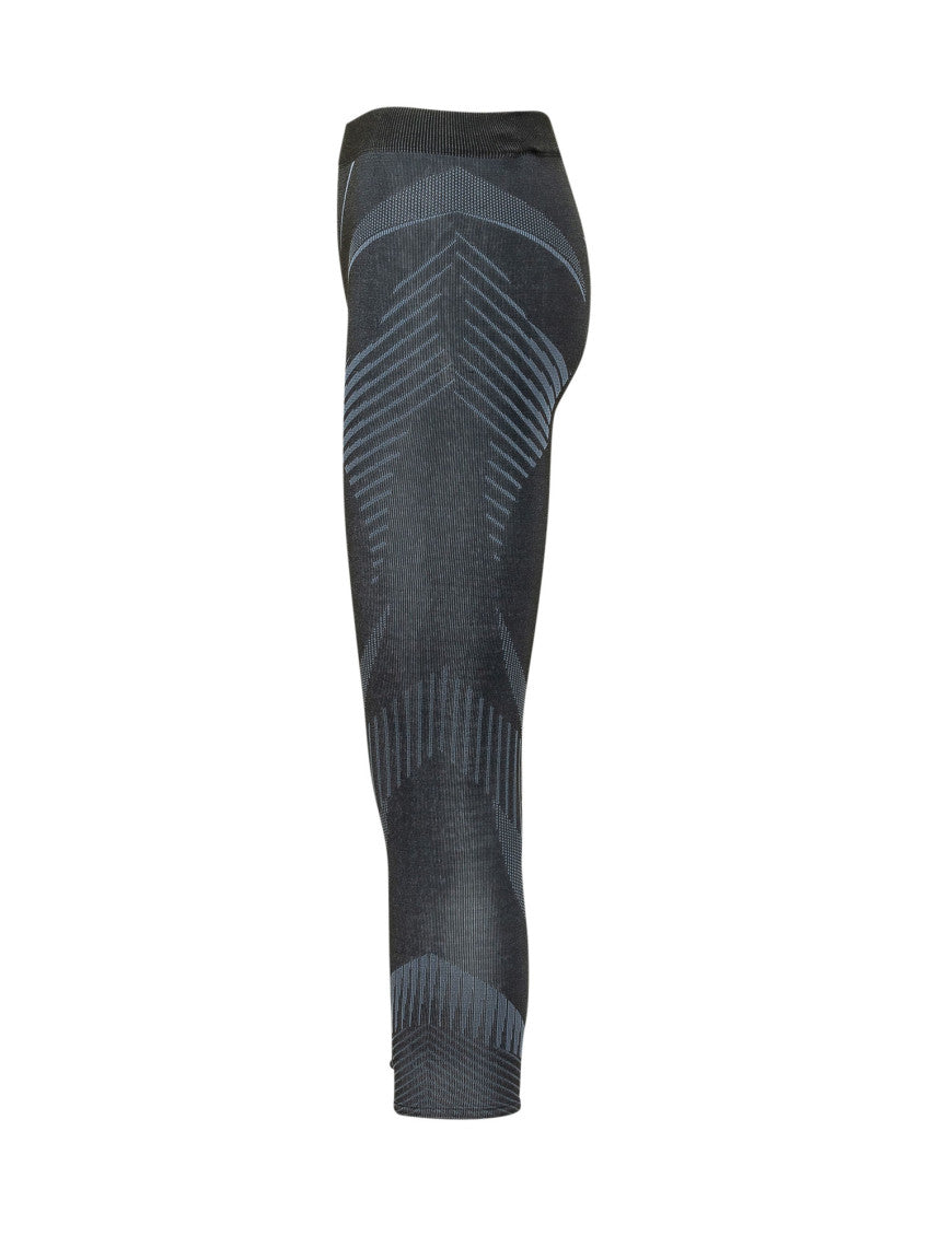 Black Slim Elasticated Pants 3