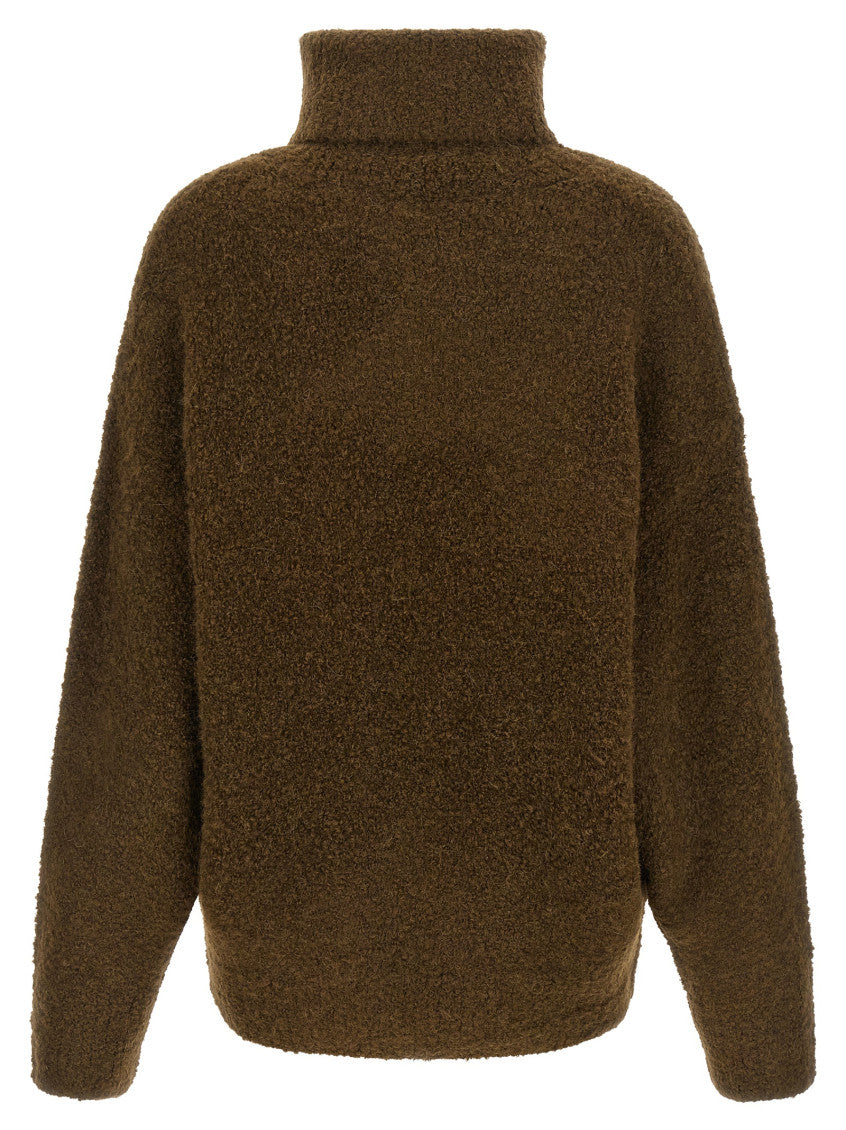 Brown Turtle Neck Sweater 2