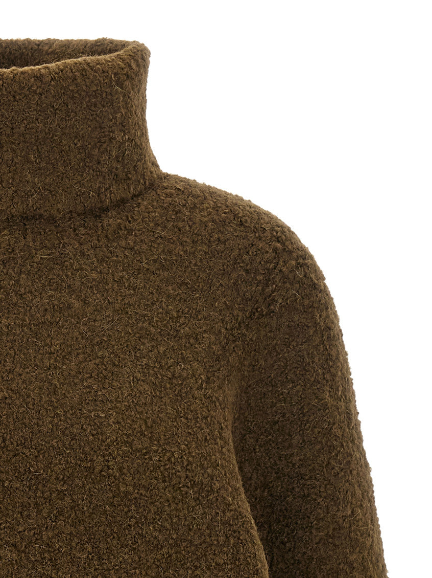 Brown Turtle Neck Sweater 3