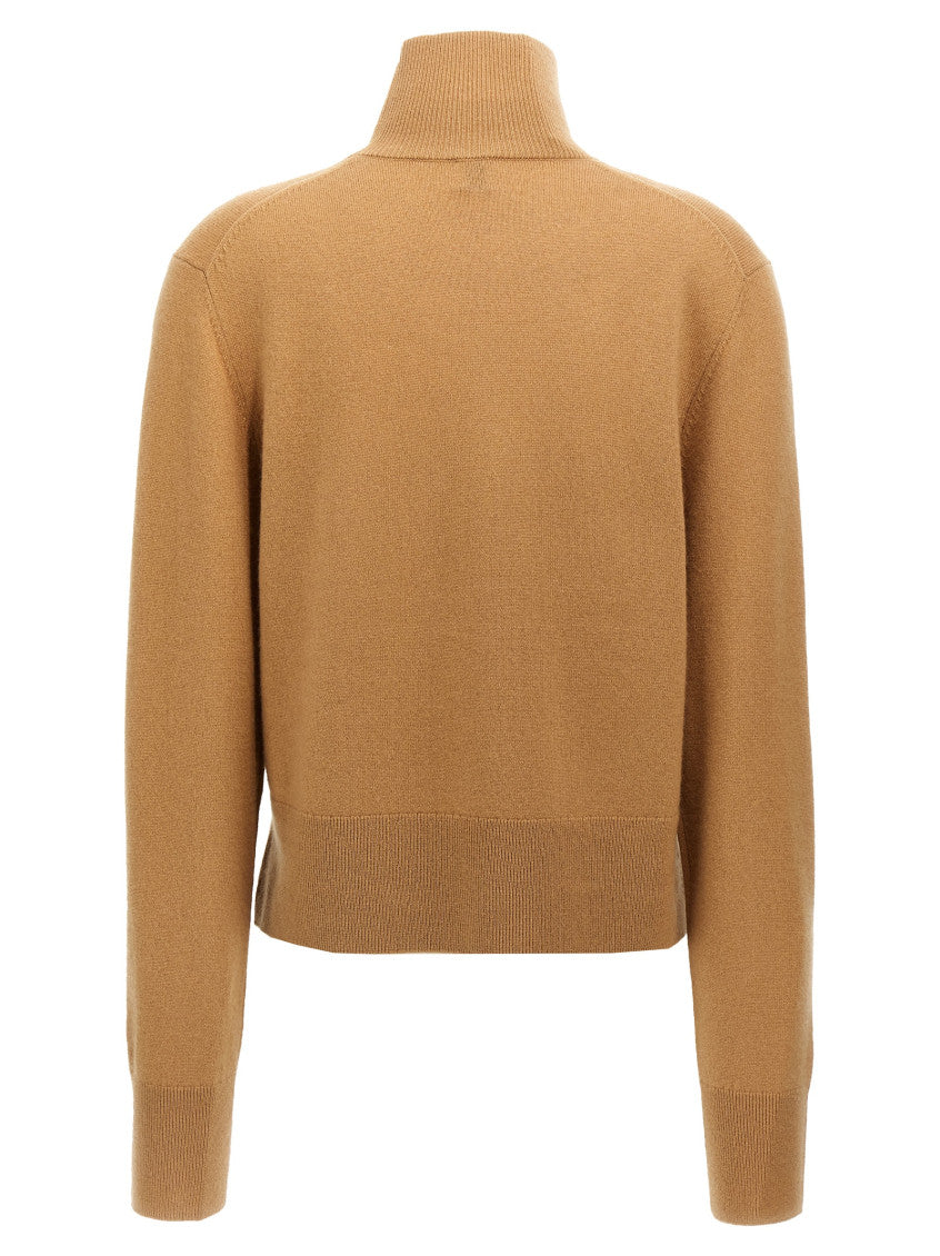 Brown Turtle Neck Sweater 2