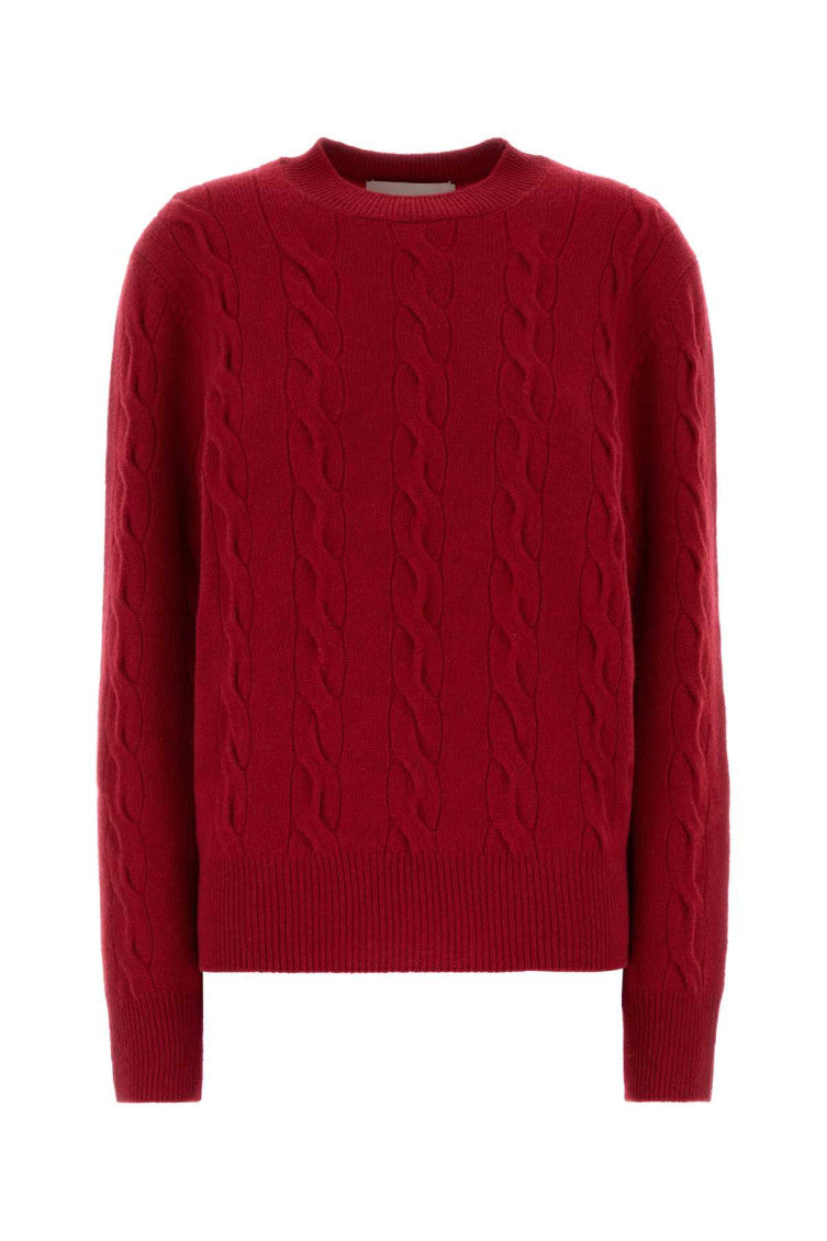 Red Crew Neck Sweater 1