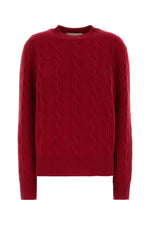 Red Crew Neck Sweater 1