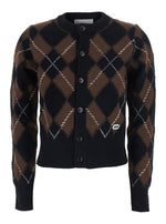Multicolor Crew Neck Cardigan 1