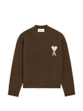 Brown Crew Neck Sweater 1