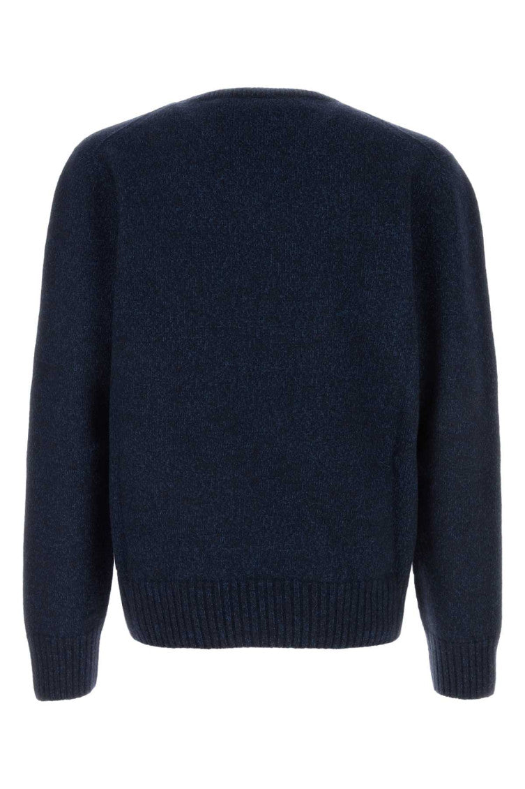 Navy Blue Skull Sweater 2