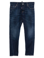 Blue Cotton Jeans 1