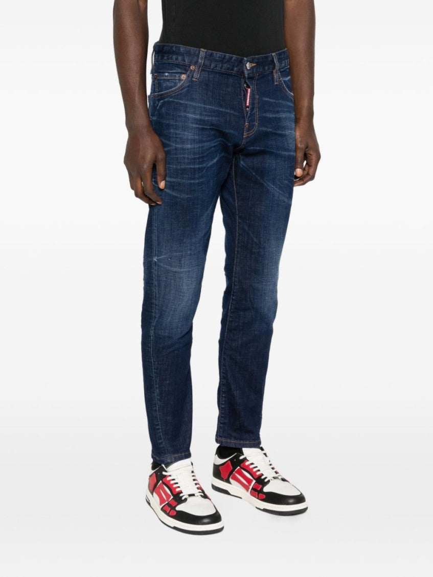 Blue Cotton Jeans 4