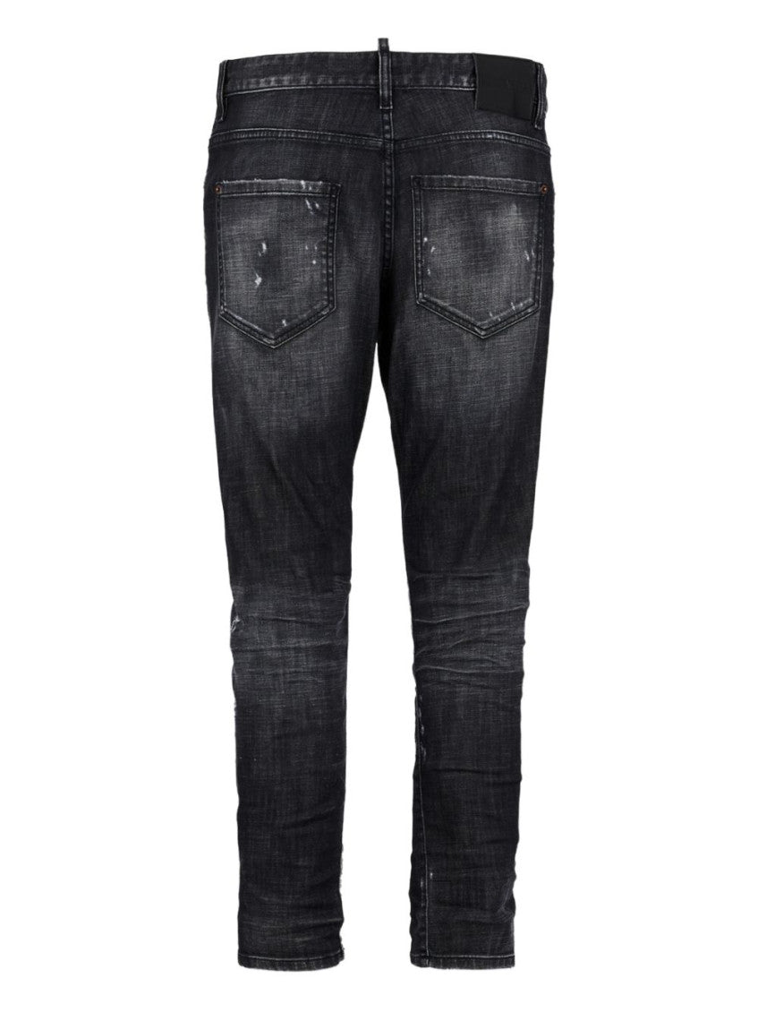 Black Slim Twist Jeans 2